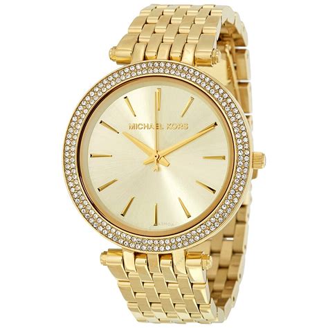 michael kors black and gold women's watch|michael kors watches ladies gold.